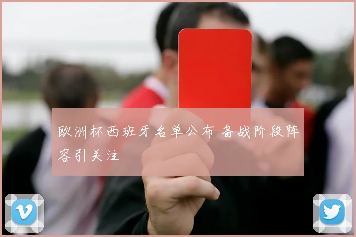 欧洲杯西班牙名单公布 备战阶段阵容引关注